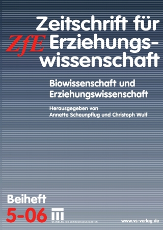 Imagen de portada: Biowissenschaft und Erziehungswissenschaft 1st edition 9783531148311