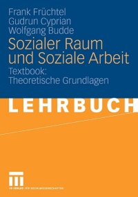 Imagen de portada: Sozialer Raum und Soziale Arbeit 9783531151434