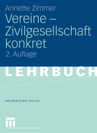 Titelbild: Vereine - Zivilgesellschaft konkret 2nd edition 9783531151809