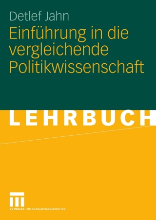 Cover image: Einführung in die vergleichende Politikwissenschaft 9783810038944