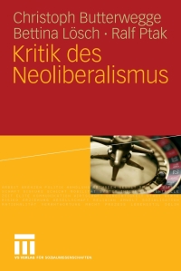 Cover image: Kritik des Neoliberalismus 9783531151854
