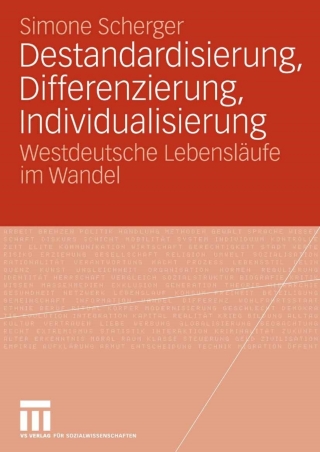 Cover image: Destandardisierung, Differenzierung, Individualisierung 9783531155135