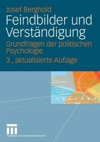 Imagen de portada: Feindbilder und Verständigung 3rd edition 9783531156286