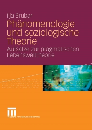 Imagen de portada: Phänomenologie und soziologische Theorie 9783531144870