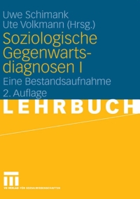 Imagen de portada: Soziologische Gegenwartsdiagnosen I 2nd edition 9783531147796