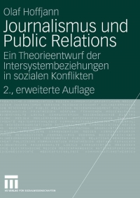 Titelbild: Journalismus und Public Relations 2nd edition 9783531155302