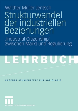 表紙画像: Strukturwandel der industriellen Beziehungen 9783531155678
