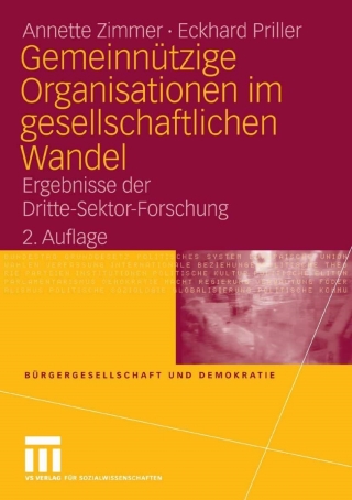 Omslagafbeelding: Gemeinnützige Organisationen im gesellschaftlichen Wandel 2nd edition 9783531156927