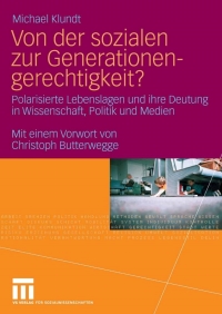 Imagen de portada: Von der sozialen zur Generationengerechtigkeit? 9783531156651