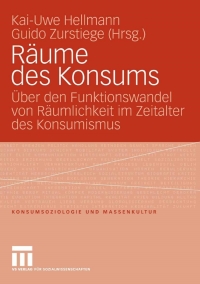 Cover image: Räume des Konsums 9783531152035