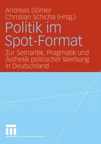 Cover image: Politik im Spot-Format 1st edition 9783531154084