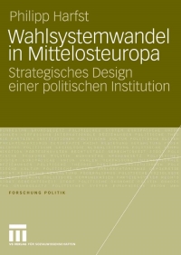 Immagine di copertina: Wahlsystemwandel in Mittelosteuropa 9783531154794