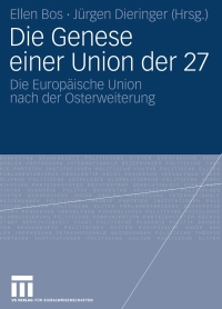 表紙画像: Die Genese einer Union der 27 1st edition 9783531157443