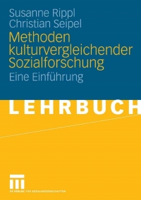 Cover image: Methoden kulturvergleichender Sozialforschung 9783531149653