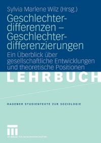 Imagen de portada: Geschlechterdifferenzen - Geschlechterdifferenzierungen 1st edition 9783531156033