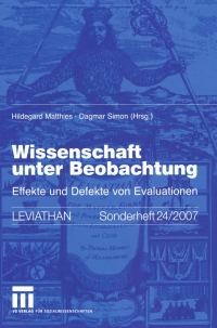 Imagen de portada: Wissenschaft unter Beobachtung 1st edition 9783531154572