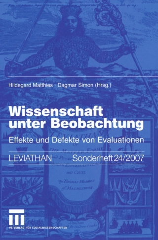Imagen de portada: Wissenschaft unter Beobachtung 1st edition 9783531154572