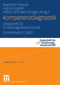 Titelbild: Kompetenzdiagnostik 1st edition 9783531154954