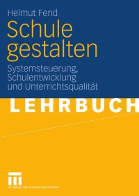 Cover image: Schule gestalten 9783531155975