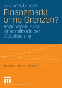 Imagen de portada: Finanzmarkt ohne Grenzen? 9783531156255