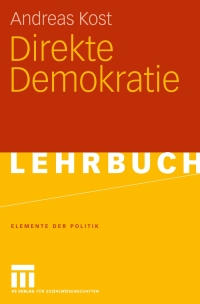 Cover image: Direkte Demokratie 9783531151908