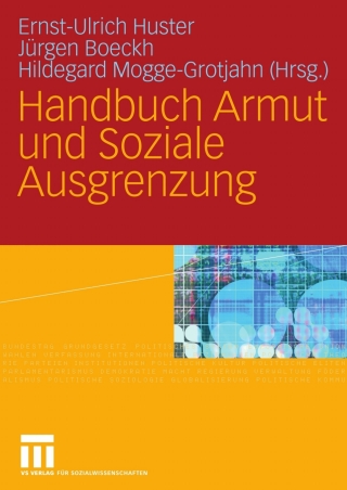 Cover image: Handbuch Armut und Soziale Ausgrenzung 1st edition 9783531152202