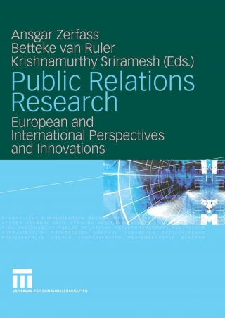 Imagen de portada: Public Relations Research 1st edition 9783531156026
