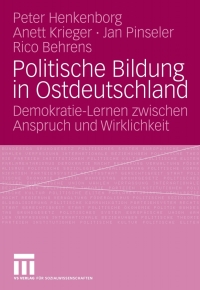 Cover image: Politische Bildung in Ostdeutschland 9783531157764