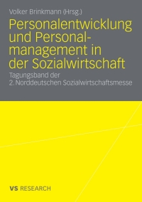 Imagen de portada: Personalentwicklung und Personalmanagement in der Sozialwirtschaft 1st edition 9783531159232