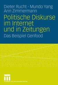 Cover image: Politische Diskurse im Internet und in Zeitungen 9783531159423