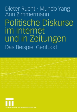 Imagen de portada: Politische Diskurse im Internet und in Zeitungen 9783531159423