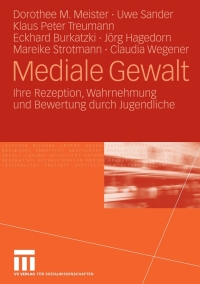 Cover image: Mediale Gewalt 9783531156729