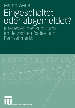Imagen de portada: Eingeschaltet oder abgemeldet? 9783531157924