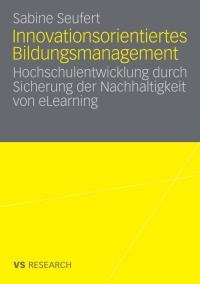 Cover image: Innovationsorientiertes Bildungsmanagement 9783531159430