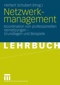 Titelbild: Netzwerkmanagement 1st edition 9783531154442