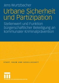 Immagine di copertina: Urbane Sicherheit und Partizipation 9783531159515