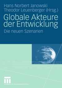 Cover image: Globale Akteure der Entwicklung 1st edition 9783531158204