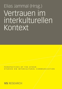 Imagen de portada: Vertrauen im interkulturellen Kontext 1st edition 9783531159652