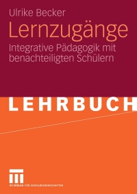 Cover image: Lernzugänge 9783531158365