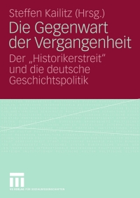 Imagen de portada: Die Gegenwart der Vergangenheit 1st edition 9783531161327