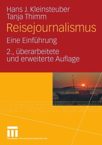 Cover image: Reisejournalismus 2nd edition 9783531330495