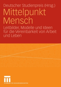 Imagen de portada: Mittelpunkt Mensch 1st edition 9783531157160