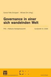 Cover image: Governance in einer sich wandelnden Welt 1st edition 9783531159225