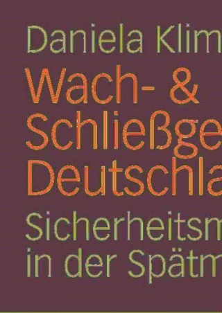 Cover image: Wach- & Schließgesellschaft Deutschland 9783531158280