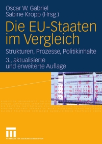 Cover image: Die EU-Staaten im Vergleich 3rd edition 9783531422824