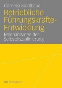 Cover image: Betriebliche Führungskräfte-Entwicklung 9783531160368