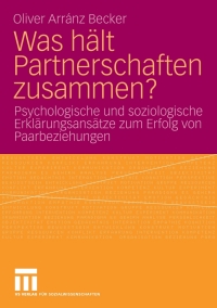 Immagine di copertina: Was hält Partnerschaften zusammen? 9783531160832