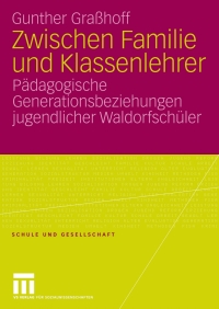 Immagine di copertina: Zwischen Familie und Klassenlehrer 9783531158716