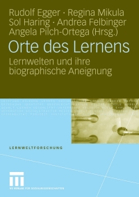 Cover image: Orte des Lernens 9783531161709