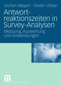 表紙画像: Antwortreaktionszeiten in Survey-Analysen 9783531161754